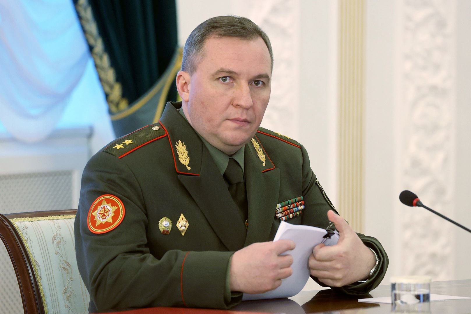 Zapadła decyzja. Minister obrony Białorusi przekazał komunikat