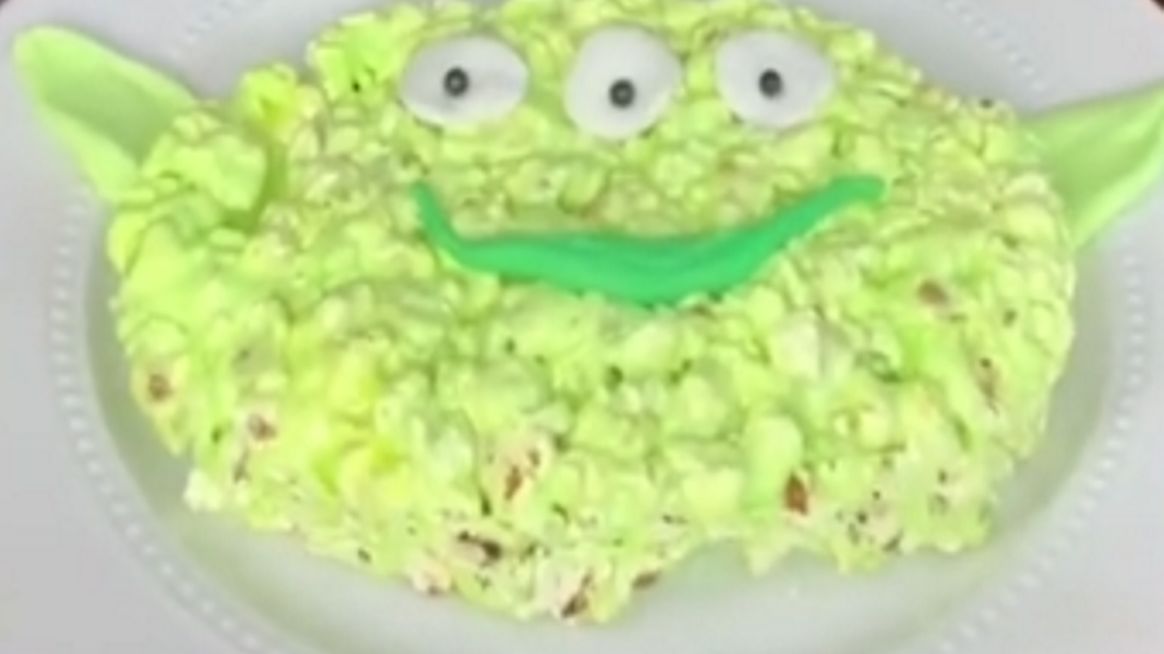 Popcornowa postać z bajki Disneya