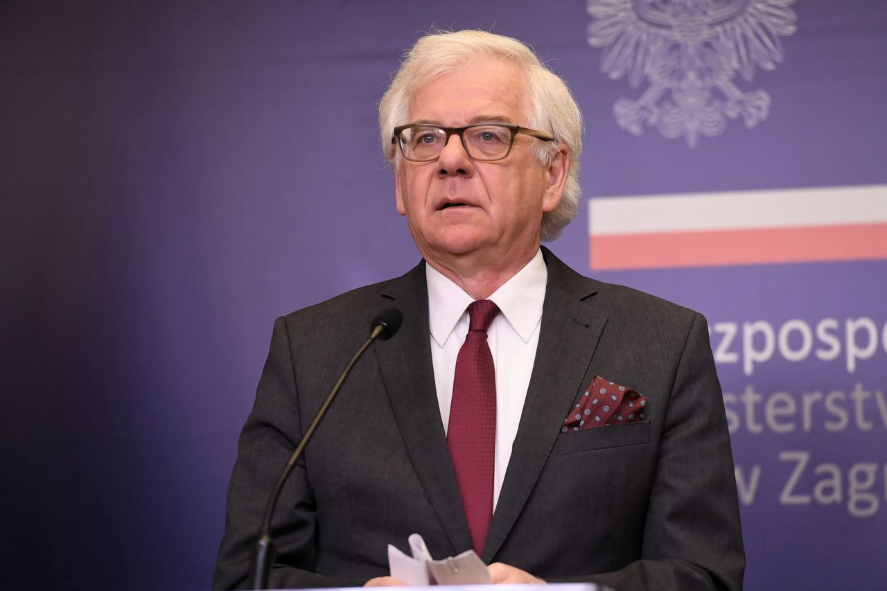 "Kluczowe jest stanowisko USA". Jacek Czaputowicz o sytuacji na Ukrainie