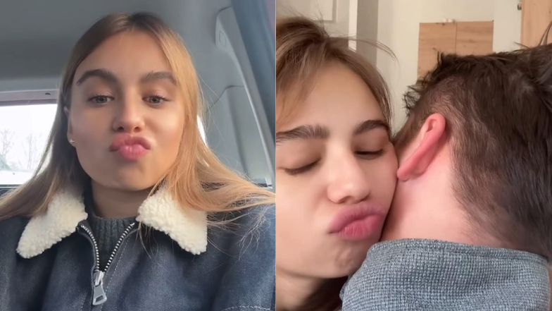 Bieniuk pokazała, jak spędza dzień. W kadr wkradł się chłopak