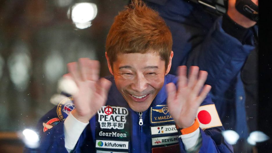 Japoński miliarder poleci w kosmos i z tej okazji będzie rozdawał pieniądze.Shamil Zhumatov/Reuters.