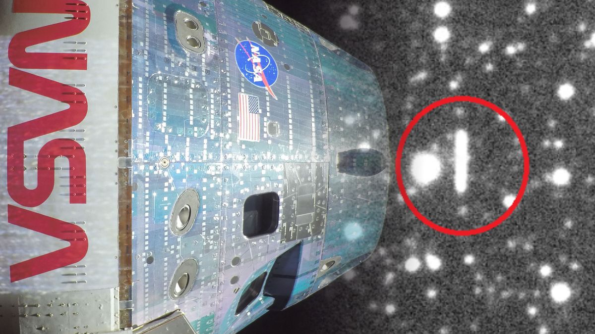 Astronomowie z UW uchwycili na zdjęciach statek misji Artemis II