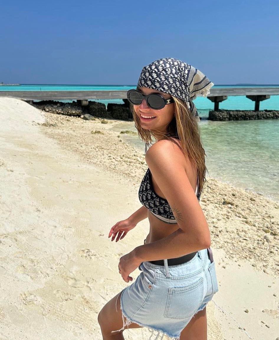Julia Wieniawa na Malediwach
