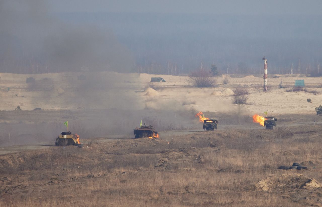 Ukraińska armia zaprzecza otwarciu ognia w Donbasie