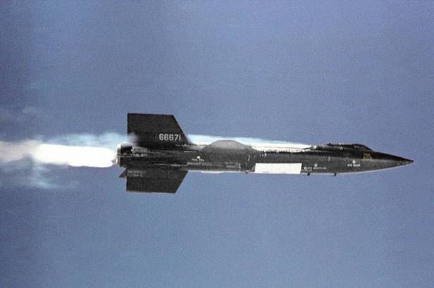 Eksperymentalny samolot X-15 (Fot. Wikimedia Commons)