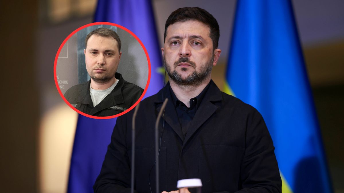 Kyryło Budanow i Wołodymyr Zełenski