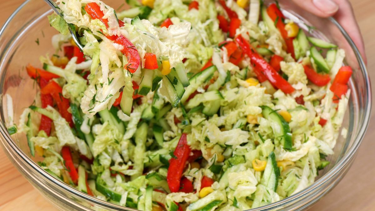 Surówka z kapusty pekińskiej