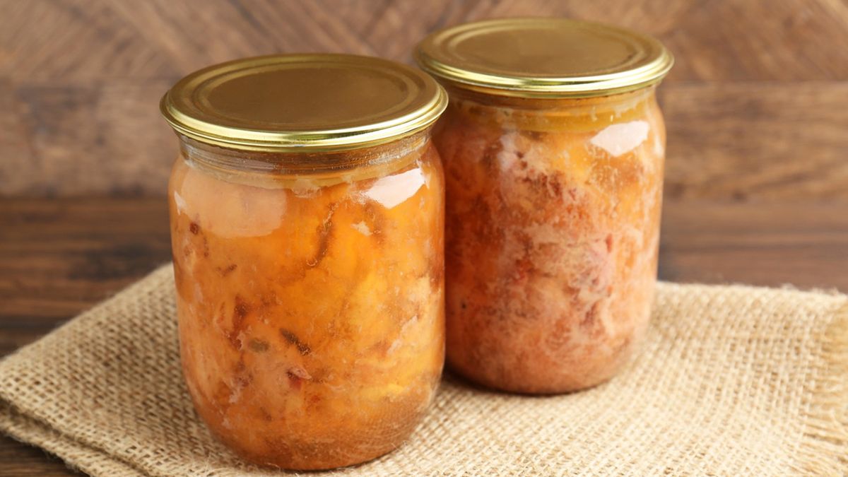 Mięso w słoikach - przepis