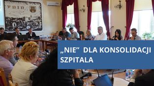 Gostynin mówi "nie" konsolidacji szpitala. Jednogłośne stanowisko Rady Miejskiej