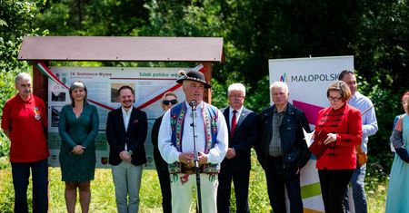 Nowy przystanek na Polsko-Węgierskim Szlaku w Gminie Czorsztyn