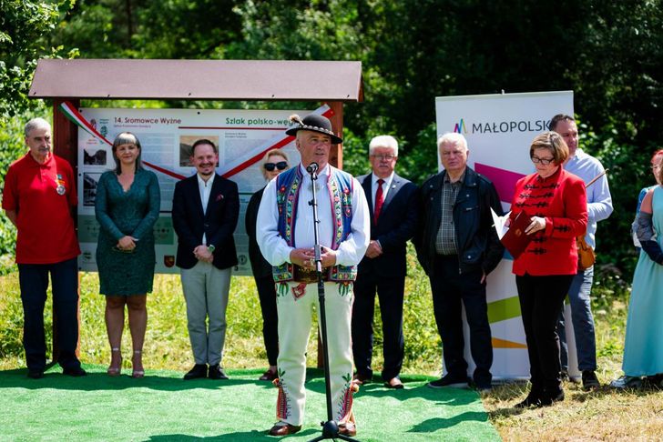 Nowy przystanek na Polsko-Węgierskim Szlaku w Gminie Czorsztyn