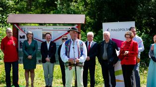 Nowy przystanek na Polsko-Węgierskim Szlaku w Gminie Czorsztyn
