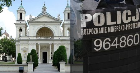 Niewybuch w warszawskim kościele. Służby "zabezpieczyły teren"