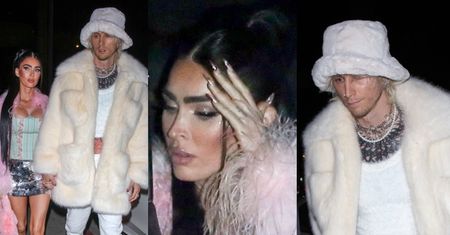 Megan Fox maszeruje na randkę z Machine Gun Kellym i eksponuje dekolt w bardzo obcisłym gorsecie (ZDJĘCIA)