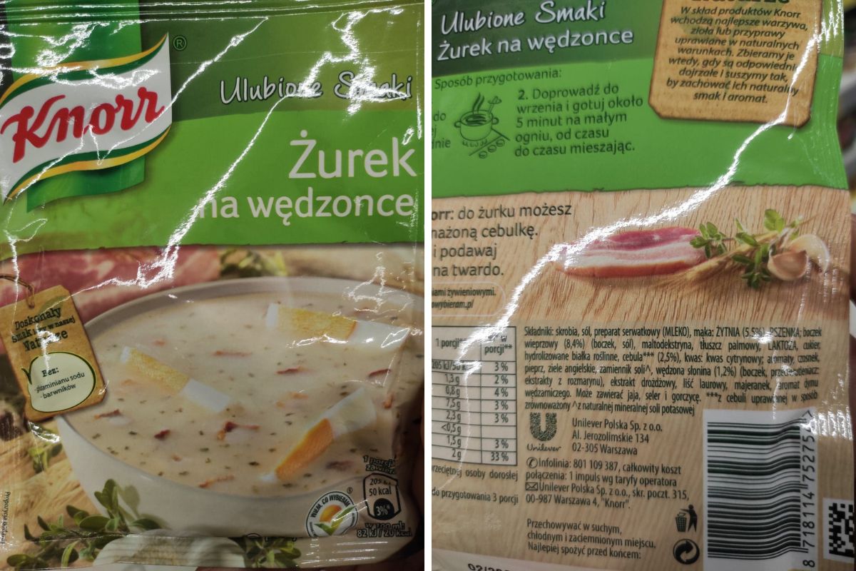 Knorr Ulubione smaki Żurek na wędzonce 
