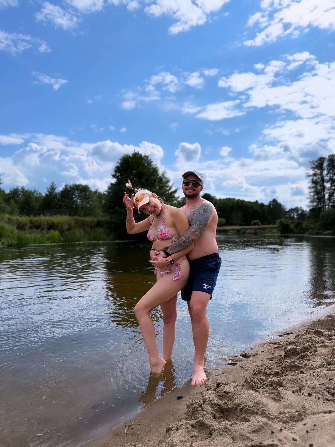 Magdalena Narożna z ukochanym