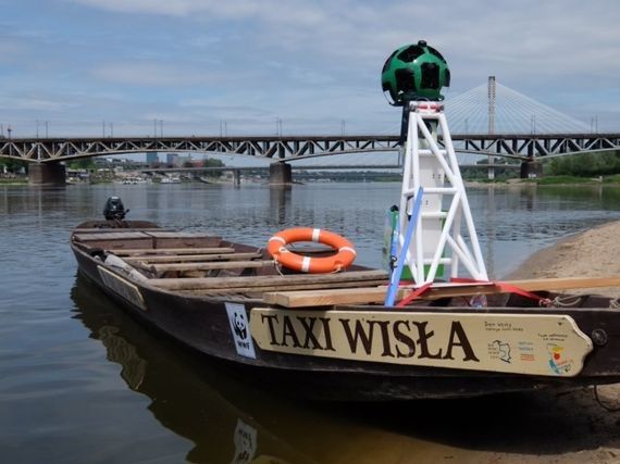 Będziemy mogli podglądać Wisłę na ekranie. Trafi do serwisu Google Street View!