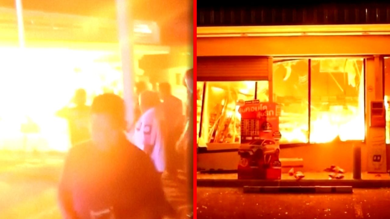 51 ataków w jedną noc. Raj dla turystów płonie