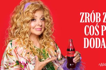 Magda Gessler w reklamie Coca-Coli