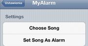 Dowolny utwór jako budzik iOS-a