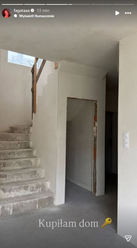 Fagata kupiła dom