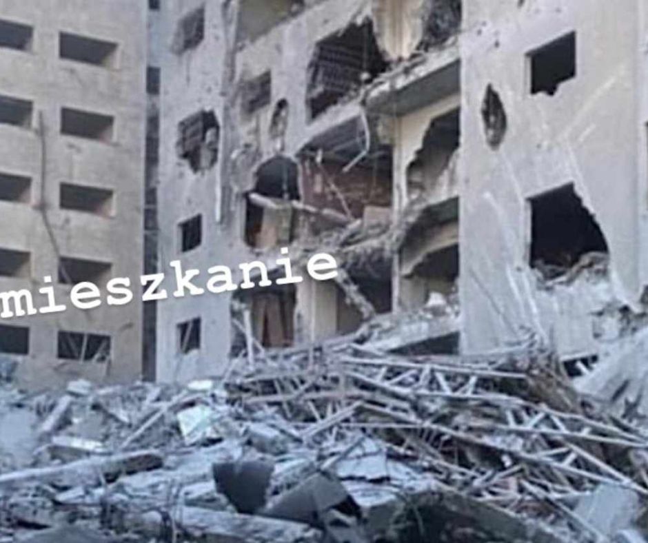 Budynek, w którym mieszkała rodzina