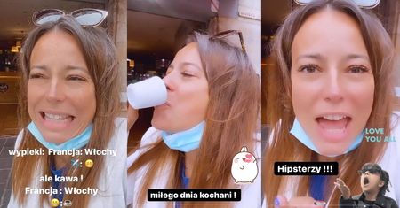 "Ekspertka kulinarna" Anna Mucha pomstuje na francuską kawę i zapewnia: "NAWET u hipsterów włoskich nie wypiłam złej kawy"