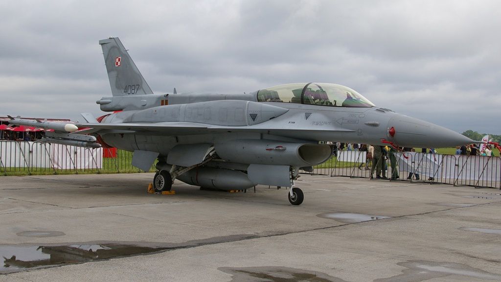 Polski F-16D Block 52