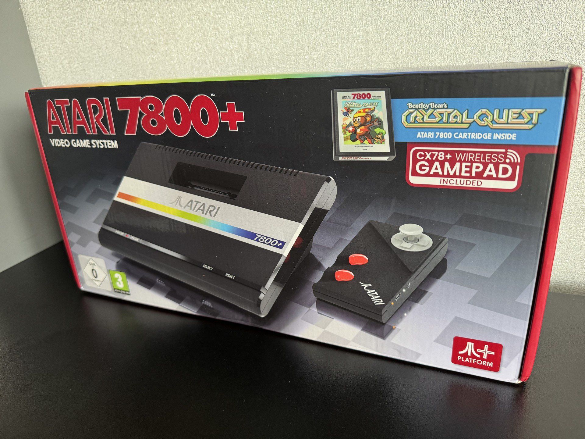 Atari 7800+ - pudełko