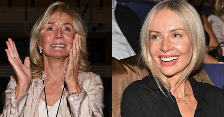 Agnieszka Woźniak-Starak i Anna Woźniak-Starak spotkały się w Gdyni na premierze filmu "Kulej"
