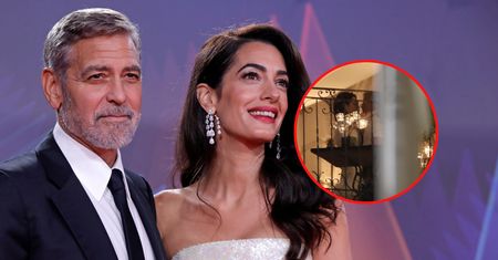 Amal i George Clooney wypoczywają we Włoszech. Tak bawili się na rodzinnej kolacji