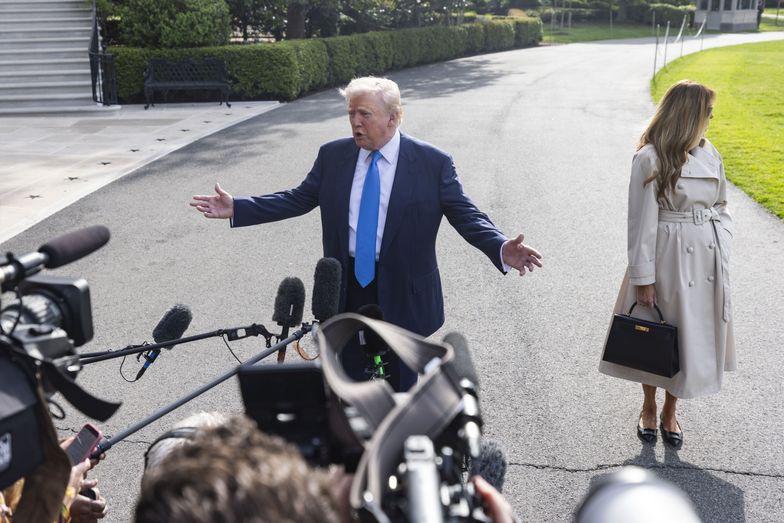 Donald Trump traci poparcie. "Historycznie niskie notowania"