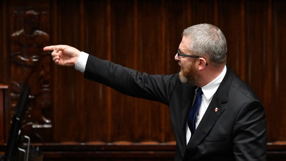 Grzegorz Braun krzyczał w Sejmie do Niedzielskiego: "będziesz pan wisiał". Jest śledztwo prokuratury