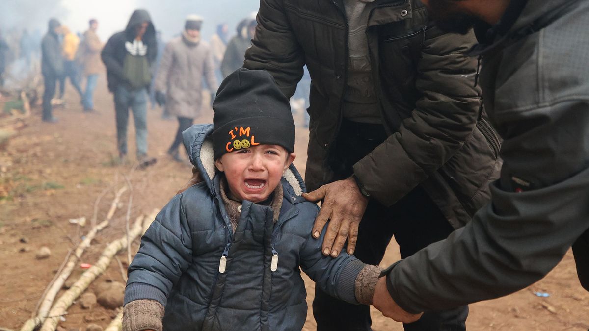 Obraz tragedii: Tak funkcjonują migranci w obozach na granicy białorusko-polskiej 1