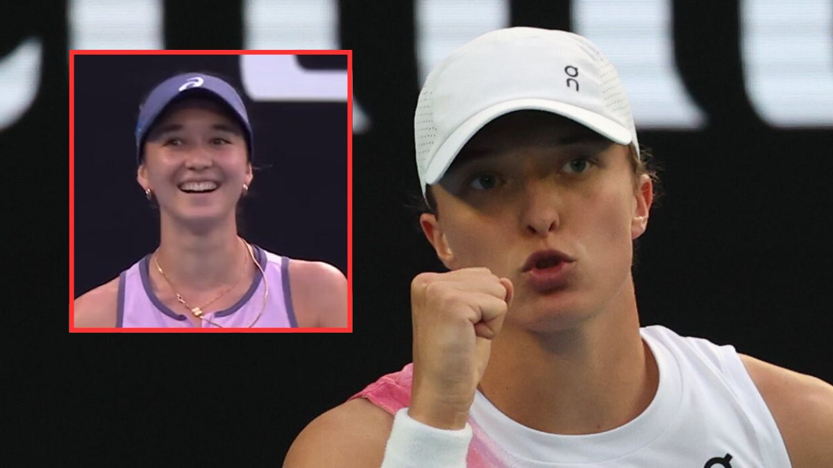 Eva Lys wybuchła radością podczas meczu z Igą Świątek