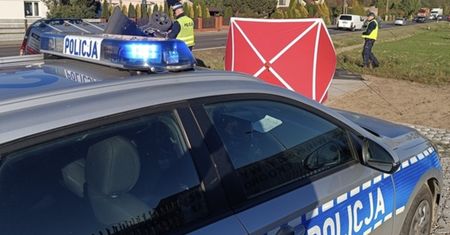 Tragedia na DK72. Kierowca audi nie żyje