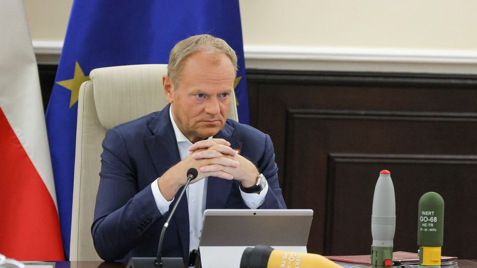 Warszawa, 29.07.2025. Premier Donald Tusk podczas posiedzenia rządu w Kancelarii Prezesa Rady Ministrów w Warszawie, 29 bm. Rząd zajmie się m.in. dwoma projektami z puli tzw. projektów deregulacyjnych. (jm) PAP/Paweł Supernak