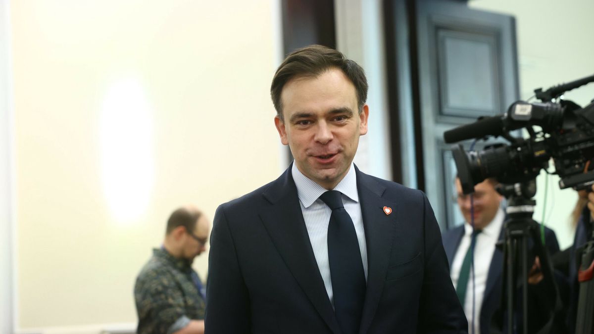  Minister finansów Andrzej Domański