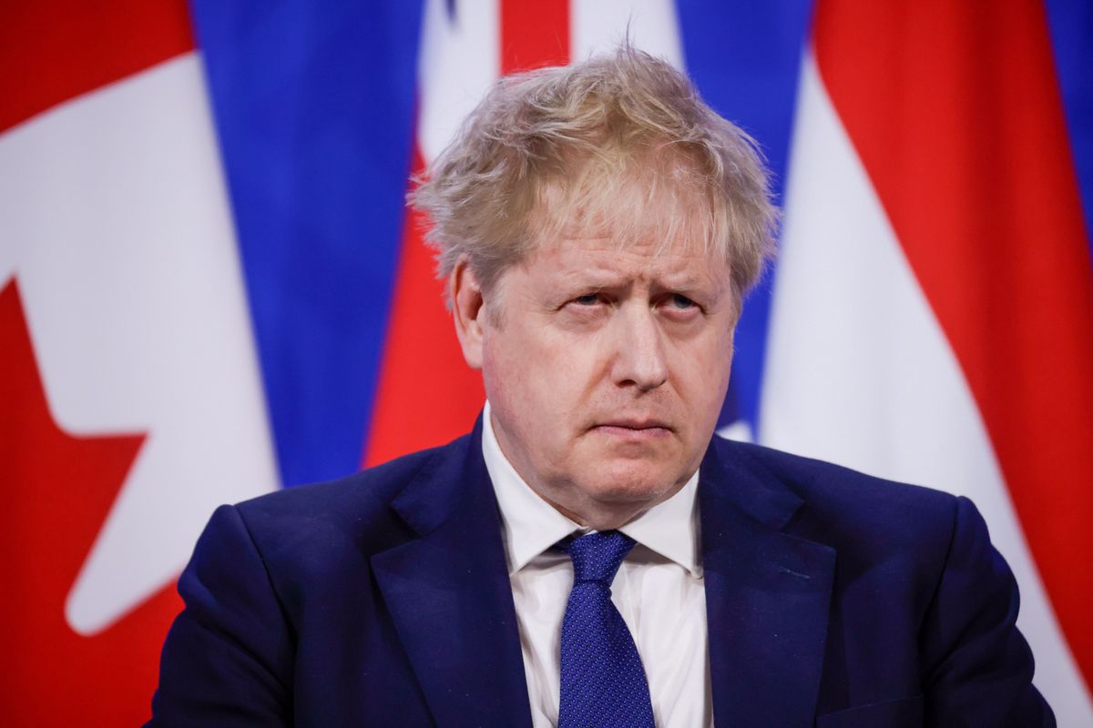 Boris Johnson zapowiada plan Marshalla dla Ukrainy 