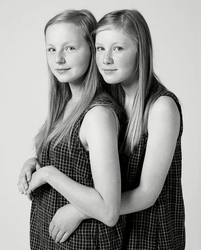 Wyglądają tak samo, chociaż nie są rodziną. Fotograf odnalazł sobowtórów 14