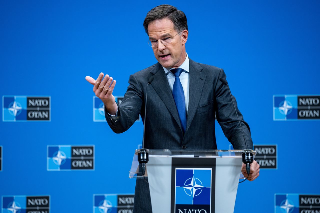 Mark Rutte spricht über die Bedrohung durch China und Russland.