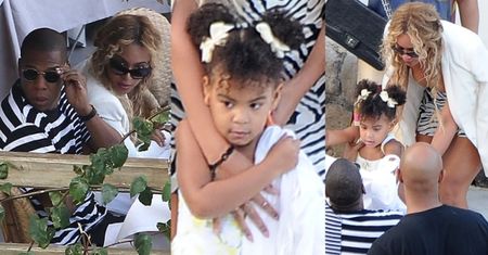 Beyonce, Jay-Z i Blue Ivy na wakacjach we Włoszech (ZDJĘCIA)