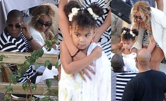 Beyonce, Jay-Z i Blue Ivy na wakacjach we Włoszech (ZDJĘCIA)