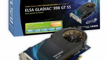 Bardzo cicha Elsa GeForce 9800GT 1