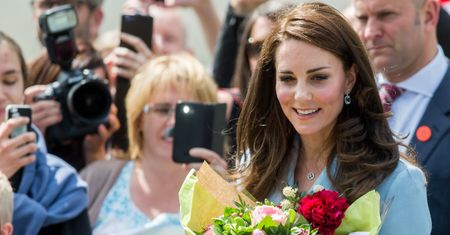 Elegancka Kate Middleton podczas samotnej wizyty w Luksemburgu (ZDJĘCIA)