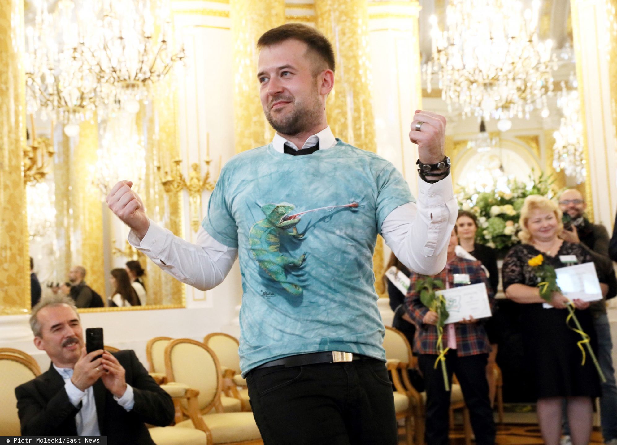 Przemysław Staroń w 2018 roku został wybrany Nauczycielem Roku