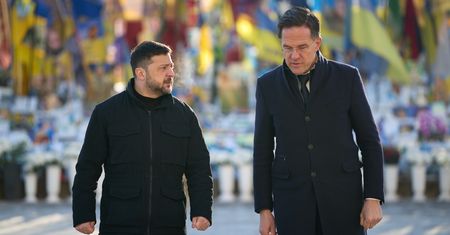 Mark Rutte przyjechał do Kijowa. Symboliczny moment wizyty
