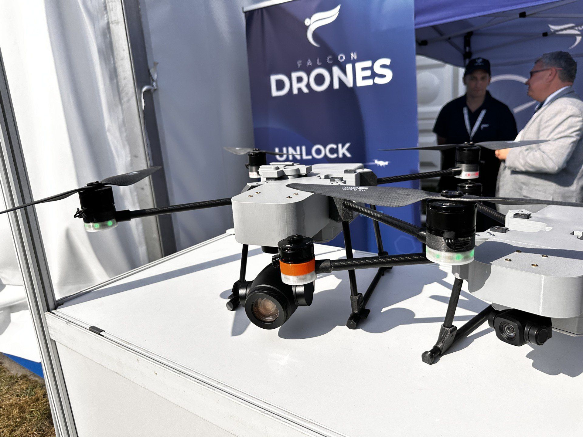 Drony podczas targów MSPO 2024 w Kielcach