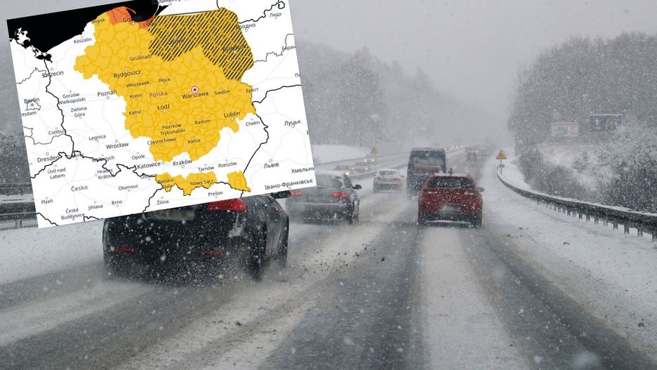 Pogoda. Alerty IMGW 2. stopnia. "Bestia ze Wschodu", zamiecie i -25 st. C