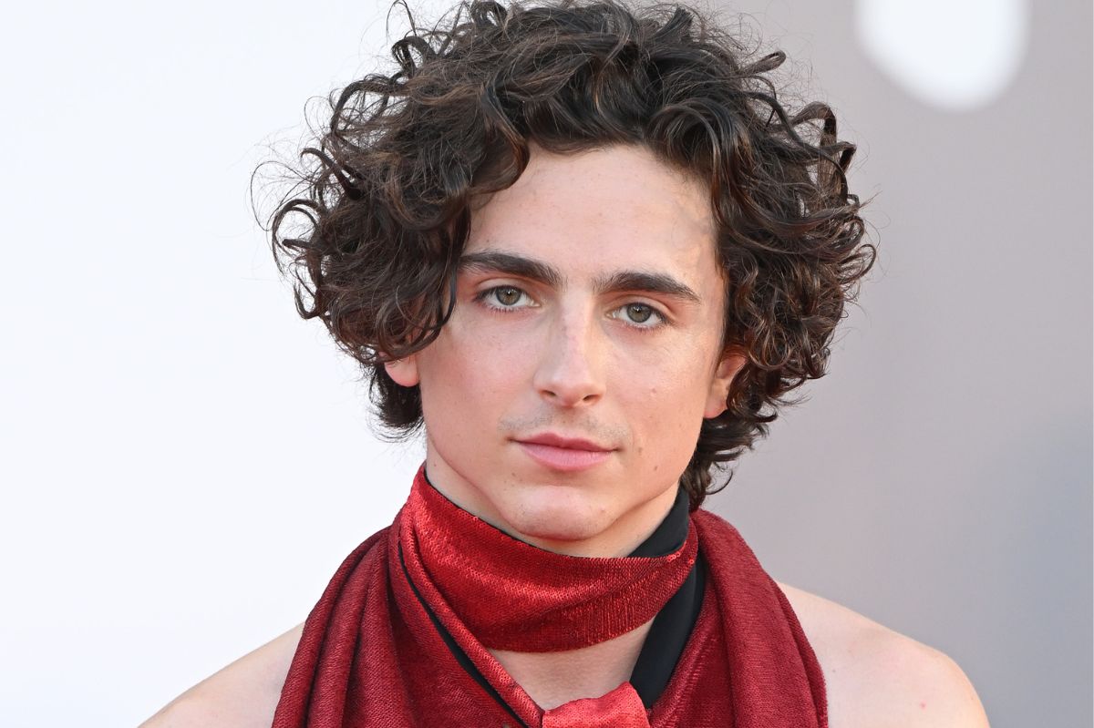 Timothée Chalamet na Festiwalu Filmowym w Wenecji. Ta stylizacja przejdzie do historii